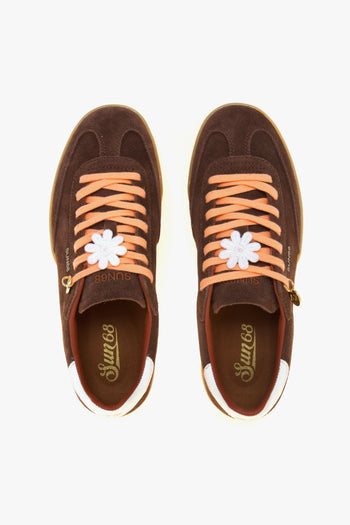 Sneaker California Sun in camoscio - 5