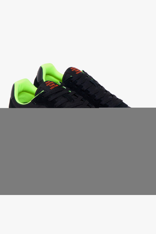 Sneaker Tom Fluo in camoscio e tessuto - 2