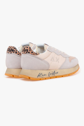 Sneaker Ally Vintage in camoscio e tessuto - 3