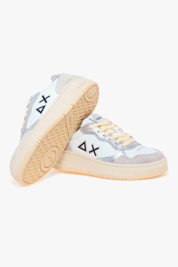 Sneaker Basket Love Lady in pelle e camoscio - 4