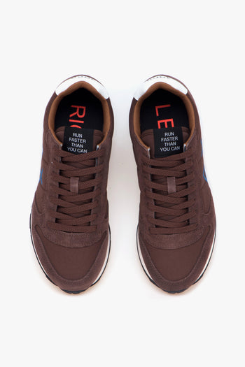 Sneaker Tom in nylon e suede - 5