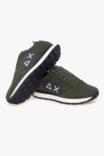 Sneaker Tom in nylon e suede - 4