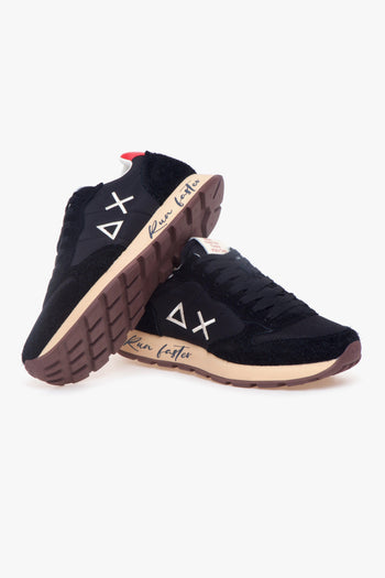 Sneaker Tom Vintage in camoscio e tessuto - 4