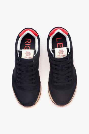 Sneaker Tom Vintage in camoscio e tessuto - 5