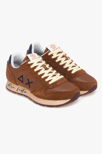 Sneaker Tom Vintage in camoscio e tessuto - 2