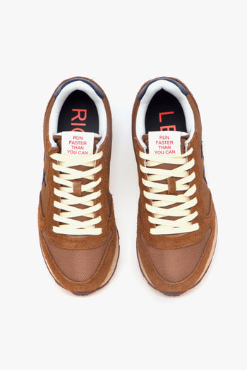 Sneaker Tom Vintage in camoscio e tessuto - 5