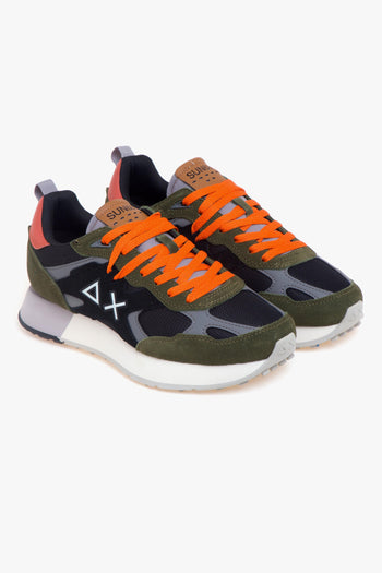 Sneaker Jaki outodor in tessuto e camoscio - 2