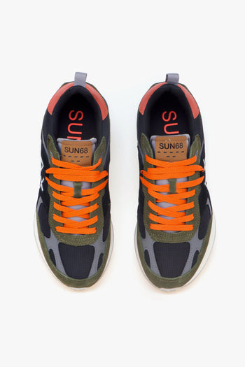 Sneaker Jaki outodor in tessuto e camoscio - 5