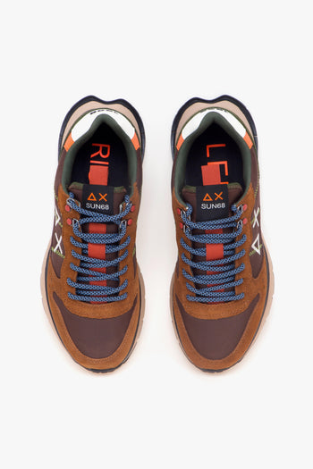 Sneaker Fire & Camping in cordura e camoscio - 4