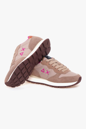 Sneaker Ally Solid in camoscio e nylon - 4