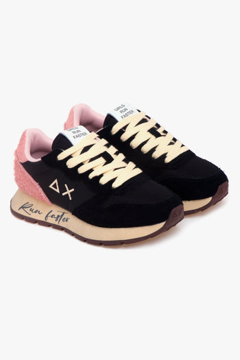 Sneaker Ally Vintage in camoscio e tessuto - 2