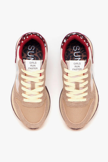 Sneaker Ally Vintage in camoscio e tessuto - 5