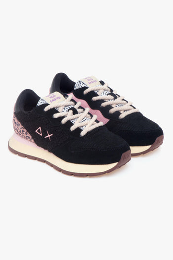 Sneaker Ally Winter Suede con inserti in velluto e teddy - 2