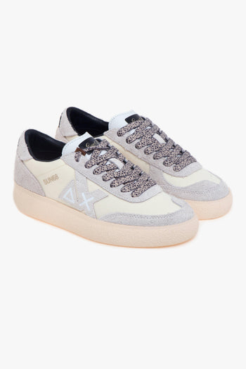 Sneaker Sally in nylon e camoscio - 2