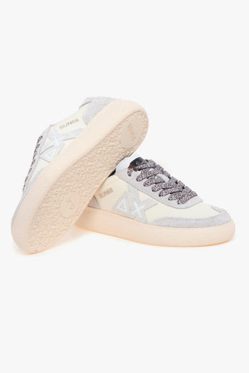 Sneaker Sally in nylon e camoscio - 4