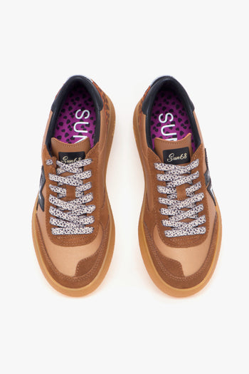 Sneaker Sally in nylon e camoscio - 5