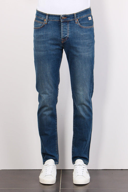 Denim Slim Fit Denim Medio - 2