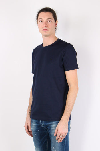 T-shirt Cotone Logo Blu - 5