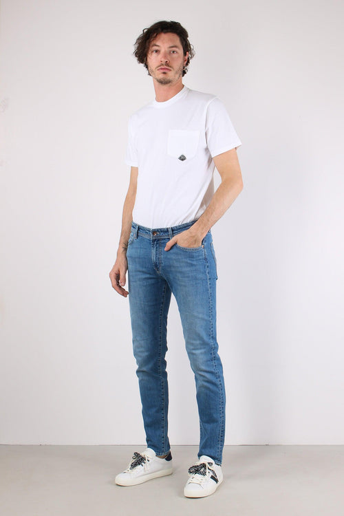 Denim Slim Fit Special Denim Medio