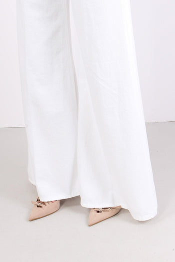 Marlen Pantalone Maxi Bianco - 5