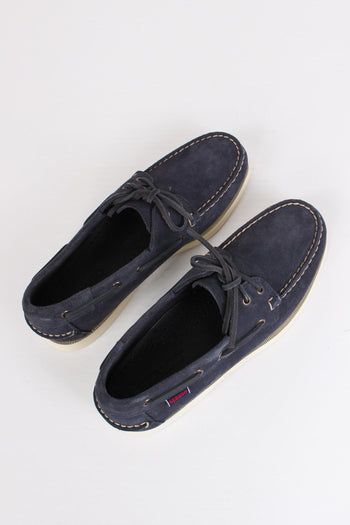 Mocassino Camoscio Blu Universe - 6