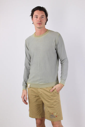Maglia M/l Filo Reversibile Mostarda/argendo - 4
