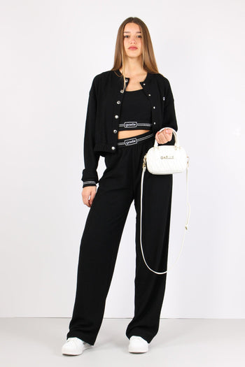 Top Goffrato Nero - 5