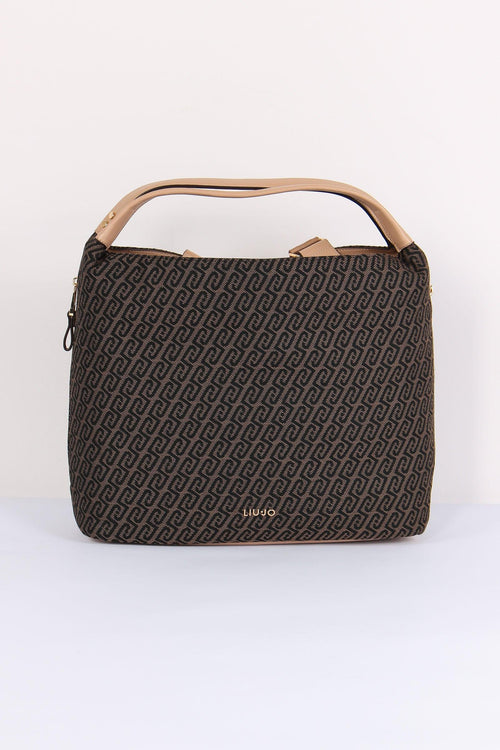 Hobo Logo Allover Testa Di Moro