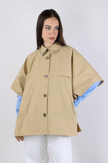 Poncho Trench Sabbia - 2