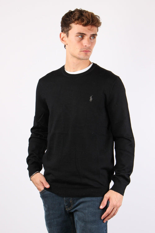 Girocollo Merinos Polo Black - 2