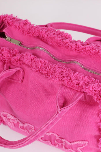 Shopping Canvas Fucsia Fluo - 4