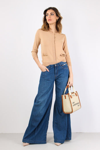 Linda_21 Denim 5 Tasche Blu Denim - 4