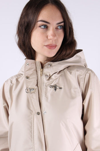 Cappa Nylon Cappuccio Sabbia - 8