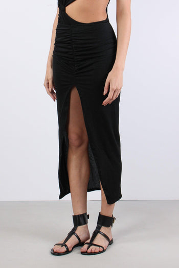 Pareo Lungo Lurex Nero - 3