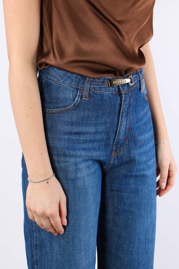 Carla_241 Jeans Bagghy Leggeri Blue Denim - 7