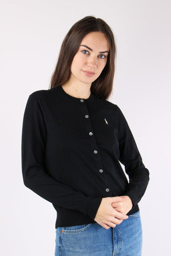 Cardigan Cotone Polo Black - 3