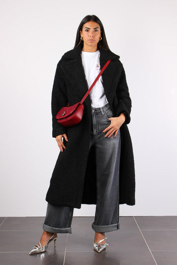 Cappotto Teddy Nero - 4