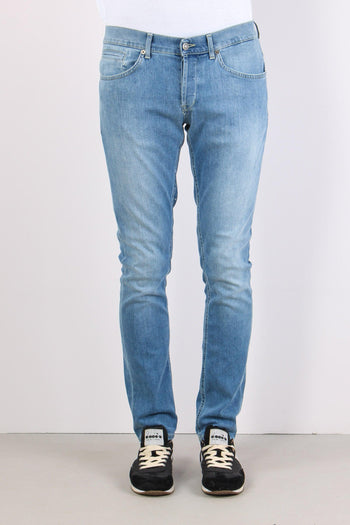George Denim Slavato Risvolto Denim Chiaro - 2