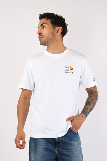 T-shirt Scritta Ricami Frutta - 3