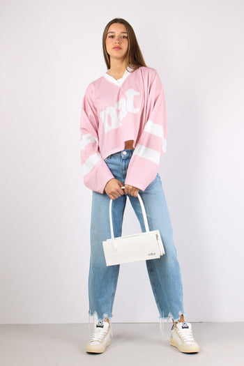 Maglia Hockey Cropped Rosa - 5