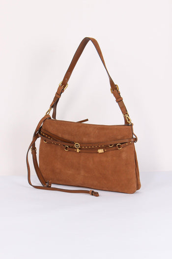 Belt Bag Suede Marrone - 2