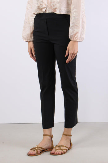 Pantalone Stretto Spacchetti Nero - 3