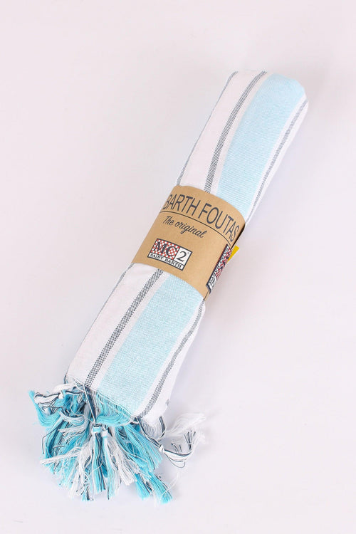 Foutas Righe Azzurro/bianco