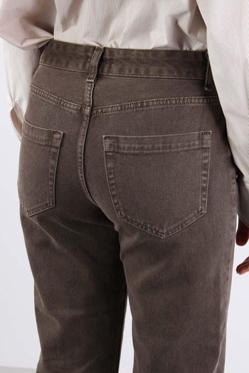 Denim Boyfriend Resinato Moro - 7