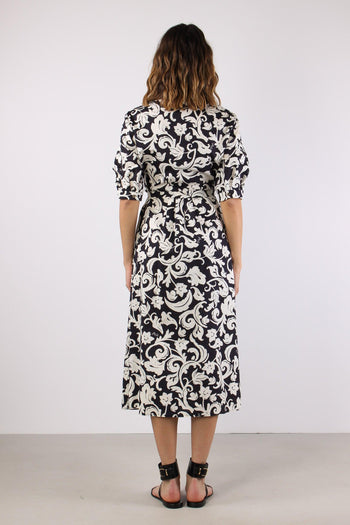Chemisier Cotone Fantasia Black/white - 4