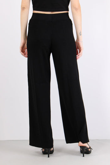 Pantalone Palazzo Maglia Argilla/burro - 4