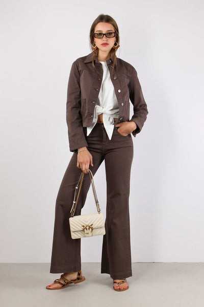 Giubbotto Bull Tasche Cioccolato