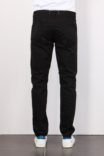 Pantalone 5 Tasche Slim Fit Read Black - 4