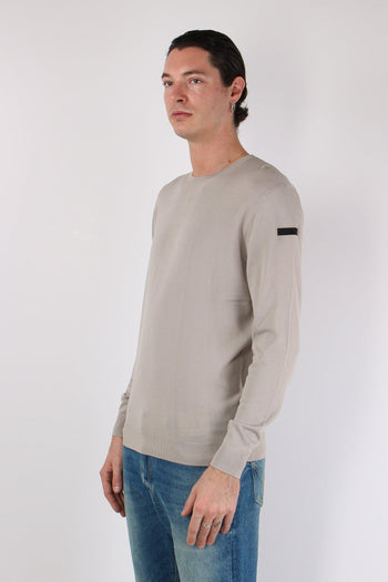 Maglia Girocollo Tessuto Tecnico White - 2