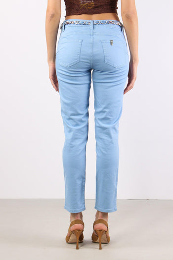 Pantalone Ideal Foulard Brig Blue - 5